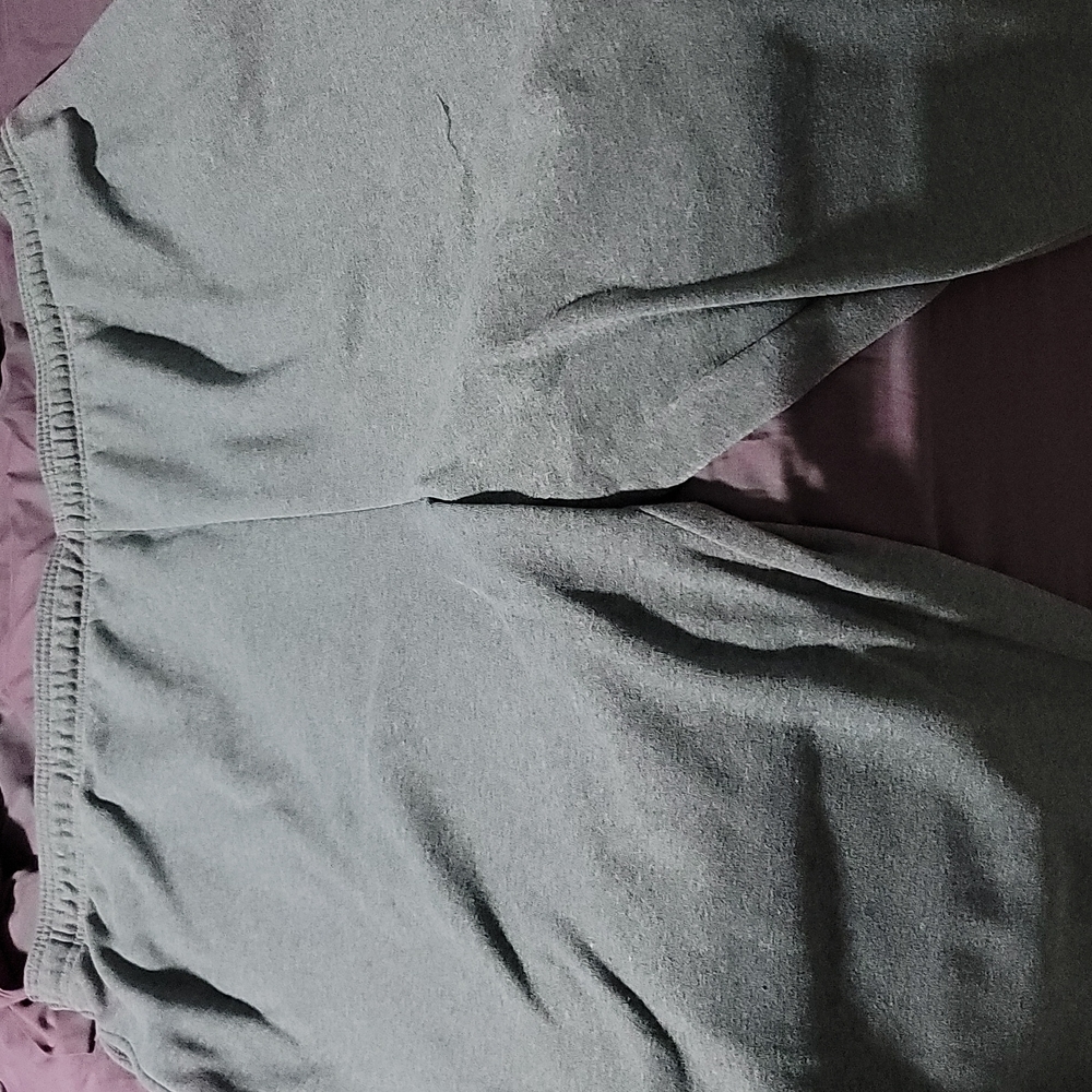 Gray Reebok PlayDry Fleece 5xlt Pant.